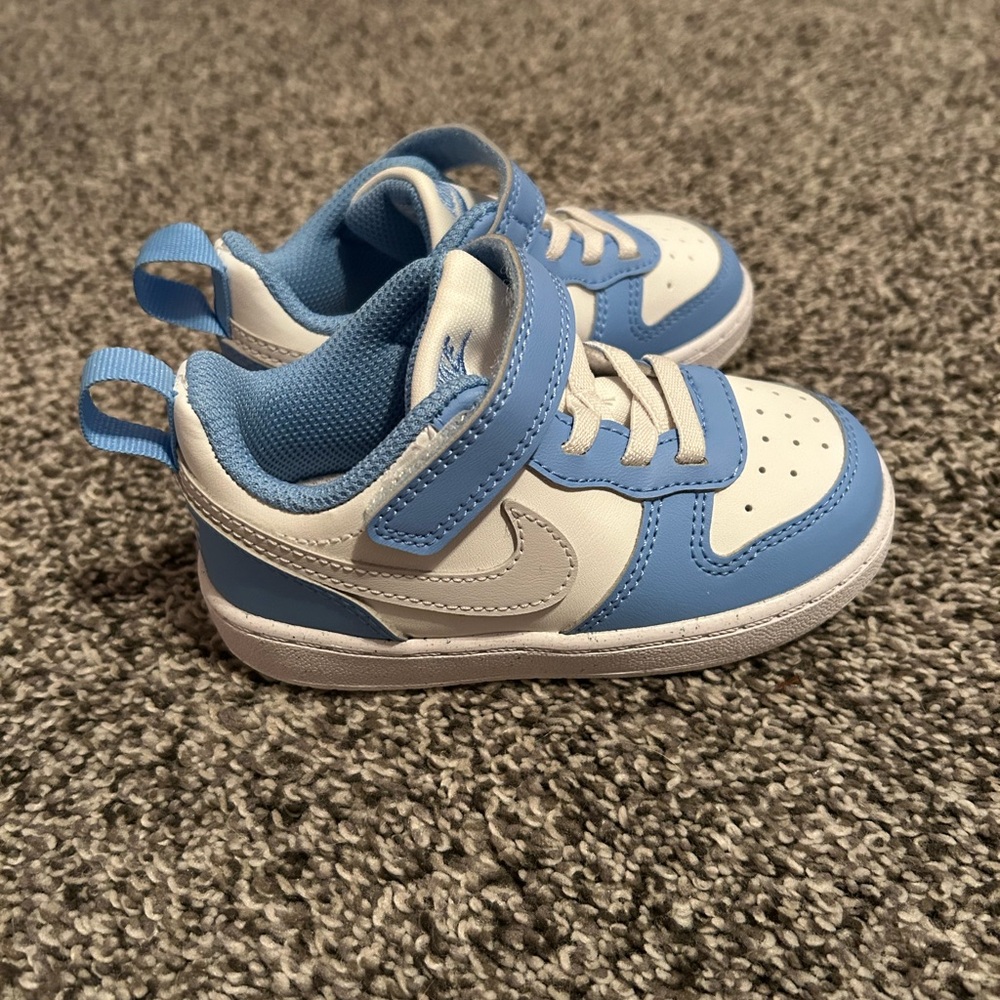 Nike Kids Sky Blue and White Sneakers